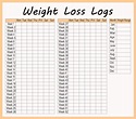 Charts For Weight Loss Free Printable - Printable Templates