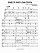 Sweet And Low-Down Sheet Music | George Gershwin | Piano, Vocal ...