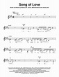 Song Of Love Sheet Music | Rebecca St. James | Pro Vocal