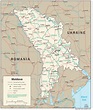 Maps of Moldova | Detailed map of Moldova in English | Tourist map of ...