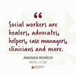 Social Worker Quote | Social work quotes, Social work, Social worker quotes