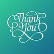 Decorative Thank You Typography Free Vector 182345 Vector Art at Vecteezy