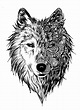 27 Wolf Coloring Pages for Adults in 2022 - Happier Human