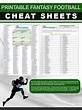 Printable Fantasy Football Rankings By Position