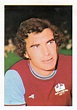 Trevor Brooking of West Ham in 1976. | Trevor brooking, Trevor, West ham