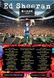 ED SHEERAN Mathematics Tour +-=÷x 2022 European & UK Tour Poster