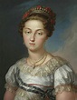 Portrait Of Maria Josefa Amalia De Sajonia, Queen Of Spain Painting by Vicente Lopez Portana ...