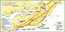 Sanremo tourist map - Ontheworldmap.com