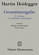 Gesamtausgabe Abt. 3 Unveröffentliche Abhandlungen Bd. 65. Beiträge zur ...