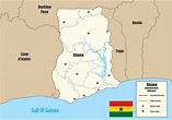 Vector Maps Of Ghana Free Vector Maps - Vrogue