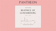 Beatrice of Luxembourg Biography - Queen consort of Hungary | Pantheon