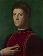 BRONZINO, Agnolo - Portrait of Piero de Medici The Gouty Painting by ...