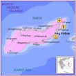 Ikaria map GREECE - Detailed map of Ikaria island