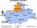 Offenbach Karte