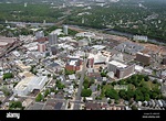 Aerial view of City of New Brunswick, New Jersey, U.S.A Stock Photo - Alamy