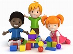 children playing with blocks clip art - Clip Art Library