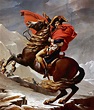 Napoleone che valica le Alpi un ritratto icona di Jacques-Louis David ...