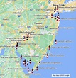 Lighthouses of New Jersey by Kraig - Google My Maps