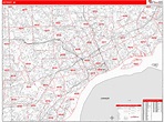 Detroit Mi Zip Code Map – Map Vector