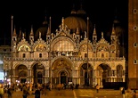 Saint-Mark Gold Basilica in Venice Italy building the church