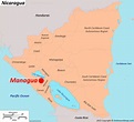 Managua Map | Nicaragua | Detailed Maps of Managua (Leal Villa de ...
