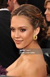 Actress Jessica Alba attends the 80th Annual Academy Awards at the ...