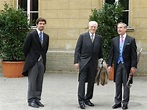 (L-R) Prince Ludwig of Bavaria, Franz, Duke of Bavaria & Thomas ...