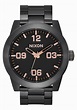 👟 Nixon Reloj Corporal Acero Mujer - negro / Oro Rosa desde €200,00