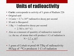 Radiation units | PPT