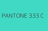 PANTONE 333 C Color HEX code