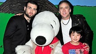 Nicolas Cage Poses For Rare Family Photo With Sons Weston and Kal-El ...