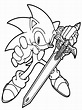 Gratuitos dibujos para colorear – Sonic, descargar e imprimir