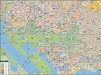 Washington DC Downtown Map | Digital| Creative Force