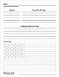 Independence Day Worksheet For Kindergarten