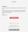 Airbnb Email Template