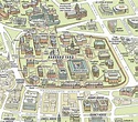 Harvard map - Map of Harvard university (United States of America)