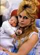Brigitte Bardot and her son Nicolas | Initials B.B. | Pinterest