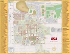 Asu Tempe Campus Map - Map Of Staten