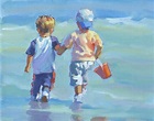 Two Brothers Painting at PaintingValley.com | Explore collection of Two ...