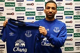 Aaron Lennon after signing for Everton Football Club on loan - Mirror ...