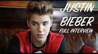 Justin Bieber Interview - YouTube