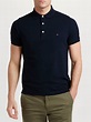 Tommy Hilfiger Slim Polo Shirt, Navy at John Lewis & Partners