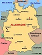 Allemagne - carte