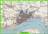 Kingston upon Hull and Environs Ordnance Survey Map 1920 | I Love Maps