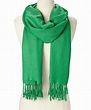 Green Solid Scarfs for Women Fashion Warm Neck Womens Winter Scarves ...