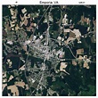 Aerial Photography Map of Emporia, VA Virginia