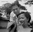 Ramon Magsaysay & wife Luz, Manila Philippines, Sept. 1953 (2) - a ...