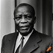 Portrait of cyrille adoula, 4th prime minister of congo-léopoldville