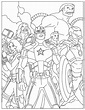 Dibujos de Los Vengadores 12 para Colorear para Colorear, Pintar e ...