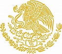 File:Coat of arms of Mexico (golden linear).svg - Wikimedia Commons ...